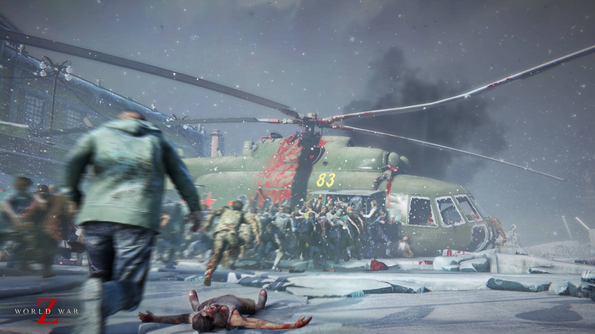 World War Z Four Player Cooperative Third Person Shooter